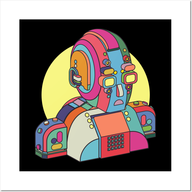 The Positronic Woman Wall Art by codrea